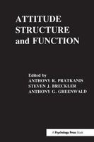 Attitude Structure and Function (Paperback) - Anthony R Pratkanis Photo