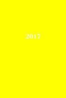 2017 - Calendar/Planner/Appointment Book: 1 Week on 2 Pages, Format 6" X 9" (15.24 X 22.86 CM), Cover Yellow (Paperback) - Edition Ananda Photo