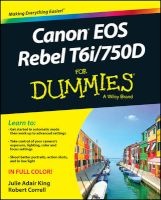 Canon EOS Rebel T6i/750D for Dummies (Paperback) - Julie Adair King Photo