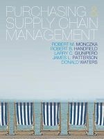 Purchasing Supply Chain Management (Paperback, 1st) - Robert M Monczka Photo