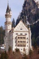 The Beautiful Neuschwanstein Castle in Bavaria, Germany - Blank 150 Page Lined Journal for Your Thoughts, Ideas, and Inspiration (Paperback) - Unique Journal Photo