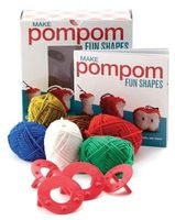 Make Pompom Fun Shapes - Creative Craft Kit-Includes Yarn, Templates, and Instructions for Making Fruit, Dolls, Ornaments, and More! - Featuring a 16-Page Book with Instructions and Ideas (Paperback) - Creative Publishing International Photo