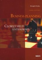Drake's Business Planning - Closely Held Enterprises, 3D (Paperback, 3rd) - Dwight J Drake Photo