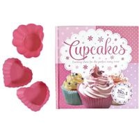 Cupcakes - Book + 3 Silicone Cupcake Holders (Hardcover) -  Photo