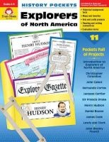History Pockets: Explorers of North America (Paperback) - Evan Moor Educational Publishers Photo