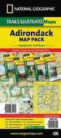 Adriondack Park, Map Pack Bundle - Trails Illustrated Other Rec. Areas (Sheet map, folded) - National Geographic Maps Photo