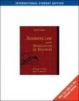 Business Law and the Regulation of Business (Paperback, 8th International edition) - Richard Mann Photo