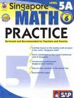 Singapore Math Practice Level 5A, Grade 6 (Paperback) - Frank Schaffer Publications Photo