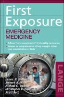 First Exposure to Emergency Medicine (Paperback, New) - Lance Hoffman Photo