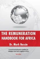 The Remuneration Handbook For Africa (Paperback, 3rd Edition) - Dr Mark Bussin Photo