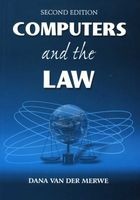 Computers and the Law (Paperback, 2nd edition) - Dana van der Merwe Photo