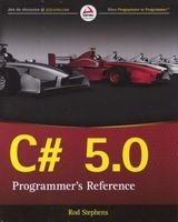 C# 5.0 Programmer's Reference (Paperback) - Rod Stephens Photo