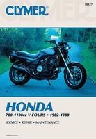 Honda YF 700/750/1100C, S, V4's, 1982-1988 - Clymer Workshop Manual (Paperback) - Ron Wright Photo