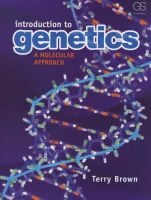 Introduction to Genetics: A Molecular Approach (Paperback, New) - T A Brown Photo