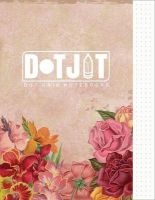 Dot Jot Dot Grid Notebook - Botanical Vintage Design, 50 Pages, 8.5 X 11 (Journal, Diary) (Dotted Graph Paper) (Paperback) - Dot Jot Notebooks Photo
