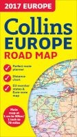 2017 Collins Map of Europe (Sheet map, folded, New edition) - Collins Maps Photo