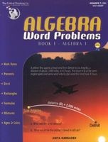 Algebra Word Problems Algebra 1 (Paperback) - Critical Thinki Photo