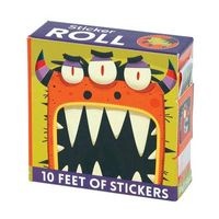 Monster Mania Sticker Roll (Toy) - Mudpuppy Photo