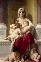 Charity by William-Adolphe Bouguereau - 1878 - Journal (Blank / Lined) (Paperback) - Ted E Bear Press Photo