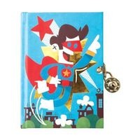 Superhero Locked Diary (Toy) - Mudpuppy Photo