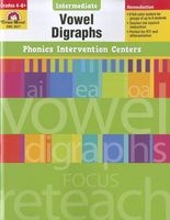 Phonics Intervention Centers Grades 4-6+ - Vowel Digraphs - Vowel Digraphs, Grades 4-6+ (Paperback, Teacher) - Evan Moor Educational Publishers Photo