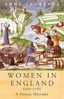 Women In England, 1500-1760 - A Social History (Paperback, New Ed) - Anne Lawrence Photo