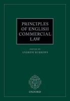 Principles of English Commercial Law (Paperback) - Andrew Burrows Photo