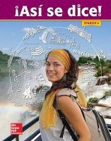 Asi Se Dice! Level 4, Student Edition (Hardcover) - McGraw Hill Education Photo