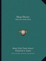Shop Theory -  (Paperback) - Henry Ford Trade School Photo