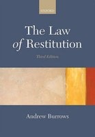 The Law of Restitution (Paperback, 3rd Revised edition) - Andrew Burrows Photo