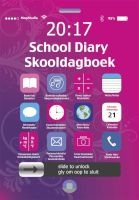 2017 School Diary / Skooldagboek - For Girls (English, Afrikaans, Paperback, 2nd ed) - Map Studio Photo