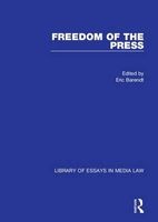 Freedom of the Press (Hardcover, New Ed) - Eric Barendt Photo