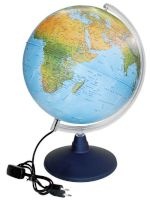 Globe: Political / Physical - (1:42 500 000 / 30cm / Illuminated) (Globe / planisphere) -  Photo
