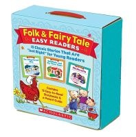 Folk & Fairy Tale Easy Readers - 15 Classic Stories That Are "Just Right" for Young Readers (Staple bound, Boxed set) - Liza Charlesworth Photo