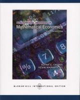 Fundamental Methods of Mathematical Economics (Paperback, 4th Revised edition) - Alpha C Chiang Photo