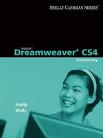 Adobe Dreamweaver CS4 - Introductory Concepts and Techniques (Paperback) - Gary B Shelly Photo