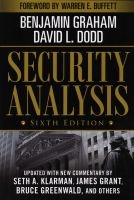 Security Analysis - Principles and Technique (Hardcover, 6th Revised edition) - Benjamin Graham Photo