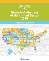 ProQuest Statistical Abstract of the United States 2016 - The National Data Book (Hardcover) - Bernan Press Photo