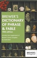Brewer's Dictionary of Phrase and Fable (Paperback, 19th Revised edition) - Ebenezer Cobham Brewer Photo