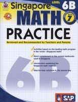 Singapore Math Practice Level 6B, Grade 7 (Paperback) - Frank Schaffer Publications Photo
