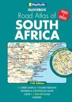 Road Atlas Of South Africa - (Scale: 1:1 500 000) (Spiral bound, 11th Edition) - Map Studio Photo