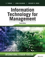Information Technology for Management - Advancing Sustainable, Profitable Business Growth (Paperback, 10th International student edition) - Efraim Turban Photo