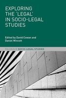 Exploring the 'Legal' in Socio-Legal Studies (Hardcover) - Paul James Cardwell Photo
