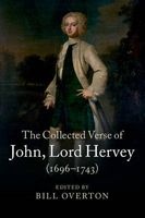 The Collected Verse of John, Lord Hervey (1696-1743) (Hardcover) - John Lord Hervey Photo