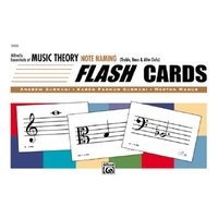 Alfred's Essentials of Music Theory - Note Naming Flash Cards, Flash Cards (Paperback) - Karen Surmani Photo