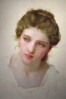 Head Study of Female Face Blonde by William-Adolphe Bouguereau - 1898 - Journal (Paperback) - Ted E Bear Press Photo