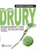 Management and Cost Accounting, Student Manual (Paperback, 7th Revised edition) - Colin Drury Photo
