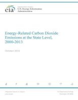 Energy- Related Carbon Dioxide Emissions at the State Level, 2000-2013 (Paperback) - U S Energy Information Administration Photo