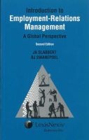 Introduction to Employment-relations Management - A Global Perspective (Paperback, 2nd Revised edition) - JA Slabbert Photo