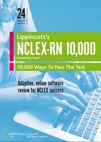 NCLEX-RN 10,000 Powered by PrepU - 10,000 Ways to Pass the Test: 24 month access (Digital product license key, Stand Alone Sal) - Lippincott Williams Wilkins Photo